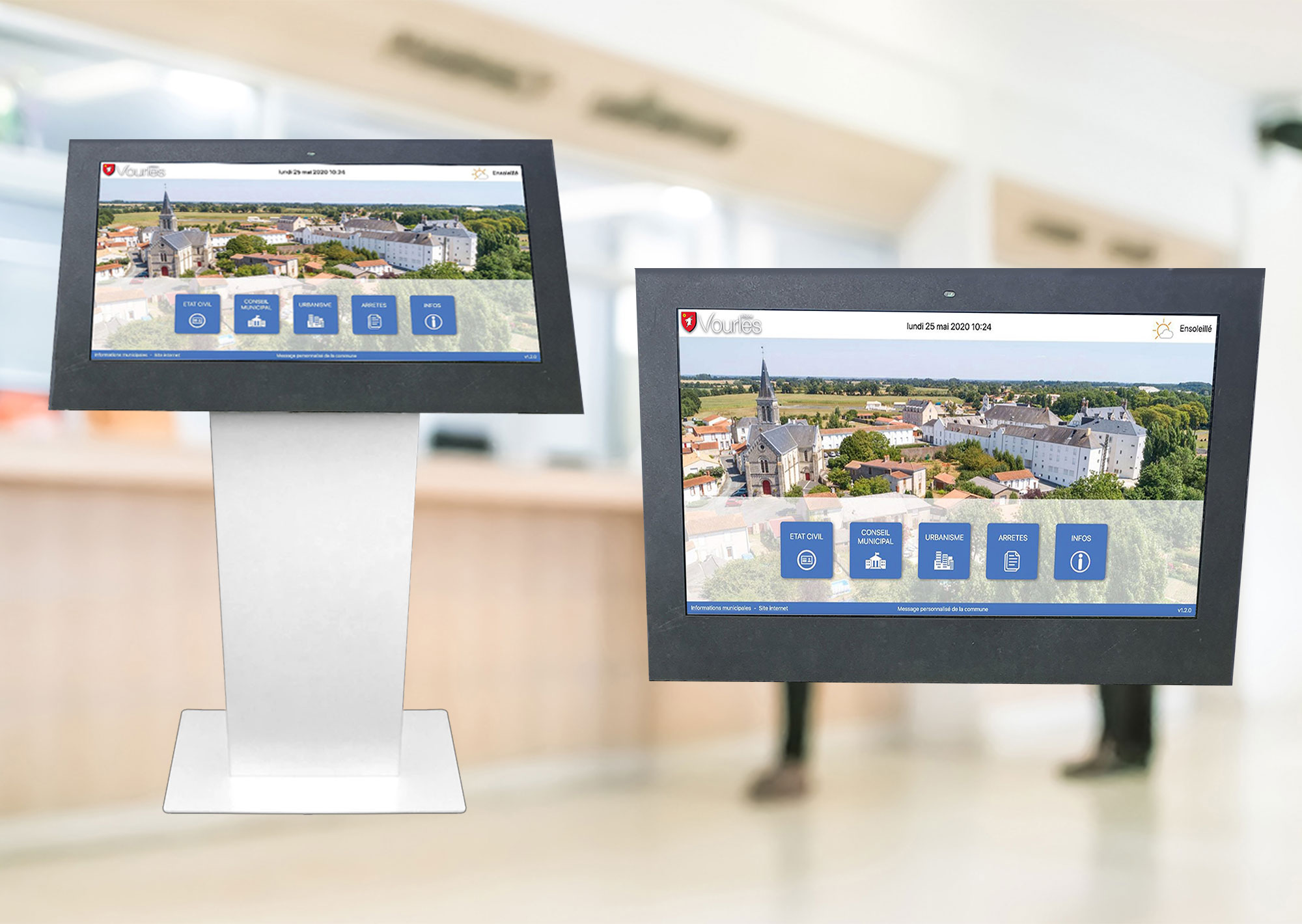 Panneau d'affichage LEDS basse consommation d'énergie
