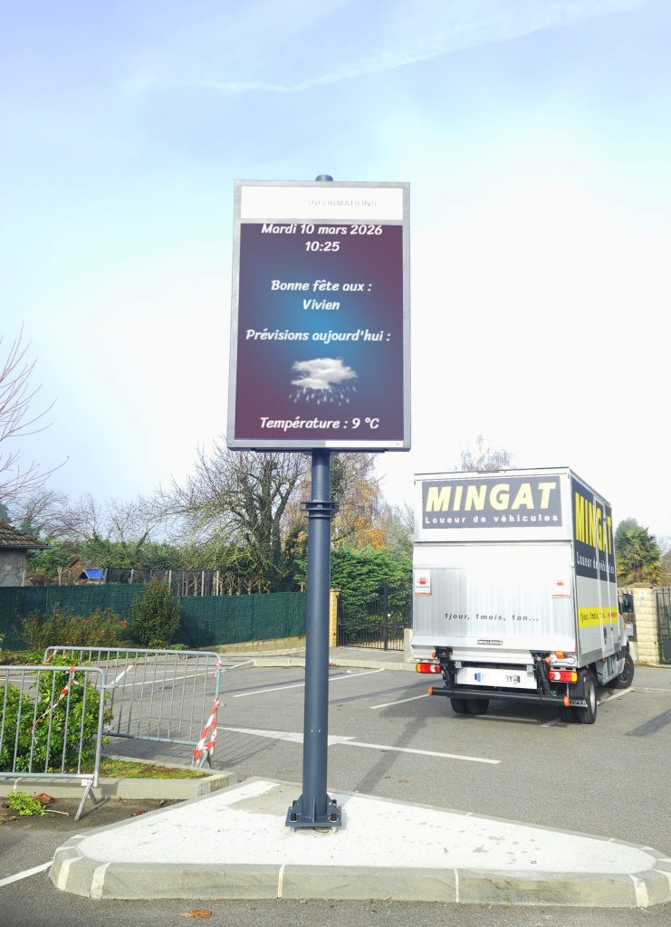 FAVERGES DE LA TOUR 19 11 2025 VIDEO LINE LED P5 2.30 SF